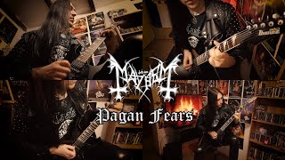 ⛧MayheM⛧ Pagan Fears Guitar cover [MULTI-CAM]