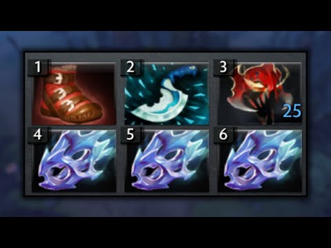 x3 Moon Shard on Slardar (perma-stun)