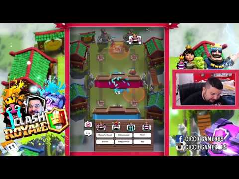 CICCIOGAMER INCAZZATO! BEST MOMENT CLASH ROYALE!