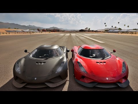 Racha De Ré A Mais De 430 km/h De Koenigsegg Regera - Forza Horizon 3 Online - GoPro