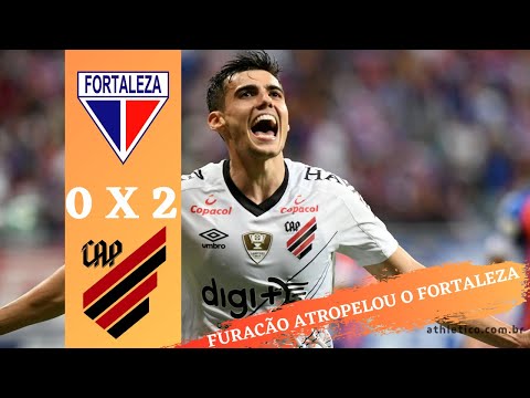 Fortaleza 0 x  2 Athletico PR| FURACÃO ATROPELOU!!| Melhores Momentos | FULL HD