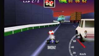 Mario Kart 64 - Toad's Turnpike 3lap 3'00"86