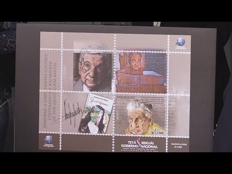 Paraguay commemorates the centenary of Roa Bastos and his "fight with words."