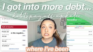 DEBT PAYOFF UPDATE | I got into more debt...