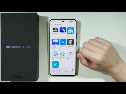 Motorola Signature: How to Connect Printer
