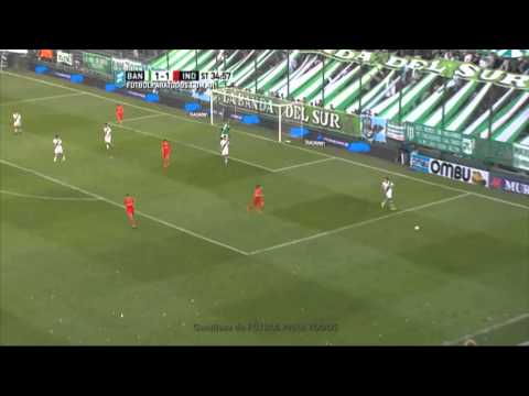 Pisano al palo. Banfield 1 - Independiente 1. Fecha 11. Primera División 2015. FPT.
