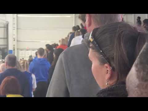 VHSL CLASS 6 STATE INDOOR T & F CHAMPIONSHIP 2022 NATIONAL ANTHEM