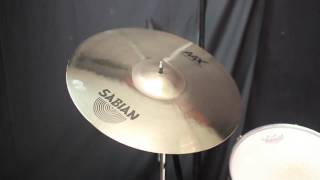 Video thumbnail for Sabian 17" AAX X-Plosion Crash by The Drum Shop - Portland, Maine