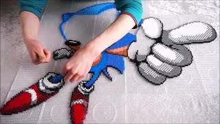 Perler Beads - SONIC THE HEDGEHOG