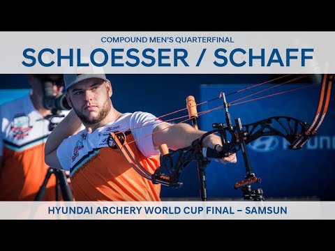 Mike Schloesser v Kris Schaff – compound men’s quarterfinal | Samsun 2018
