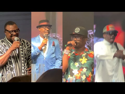 Bovi, Julius Agwu, Okey Bakassi, Ali Baba, Comedically Applaud Funny Bone on his 40th Birthday