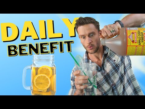 Reason to MIX Lemon Water & Apple Cider Vinegar Every Day