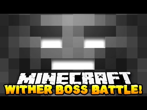 Preston - Minecraft - WITHER BOSS BATTLE! (Custom Boss!) - w/PrestonPlayz