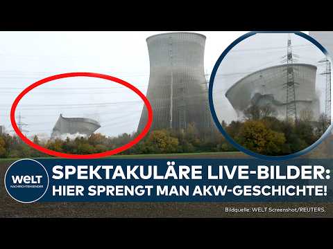 Video Thumbnail: BAYERN: AKW Gundremmingen weggesprengt - Spektakuläre Livebilder