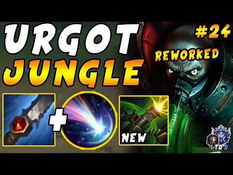 NEW "HIGH ELO ABUSED" Urgot JUNGLE with Approach Velocity and Chilling | Iron IV to Diamond Ep #24