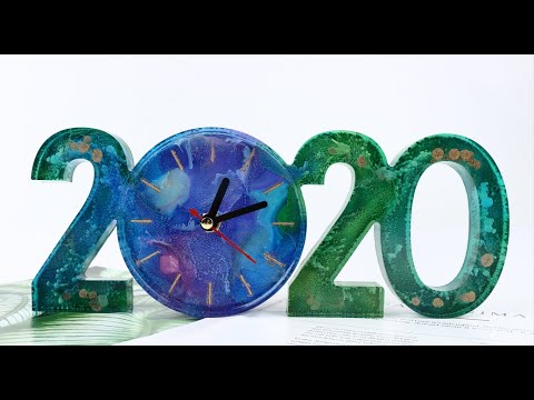 Resin Art Tutorial Make Epoxy Resin Sculpture with Alcohol Ink Resin Lampshade