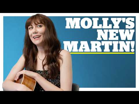 Molly Tuttle shows us her new 'Crooked Tree' Martin dreadnought - with killer bluegrass licks
