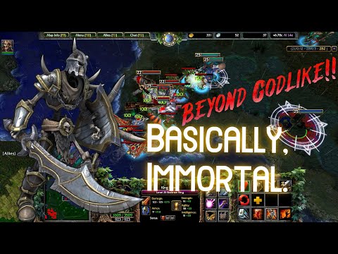 King Leoric – The Skeleton King | 5v5 | Dota 1 Gameplay | Warcraft III: Reforged