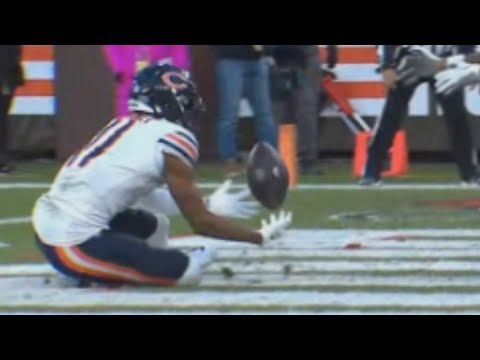 Darnell Mooney DROPS a game-winning Hail Mary | Cleveland Browns Vs Chicago Bears