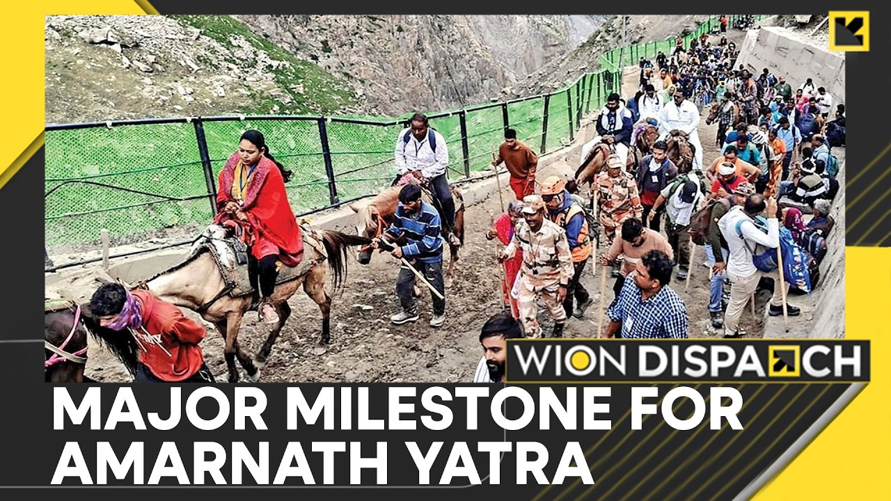 Amarnath Yatra 2026: Over 400,000 Devotees Visit Amarnath Shrine | WION Dispatch