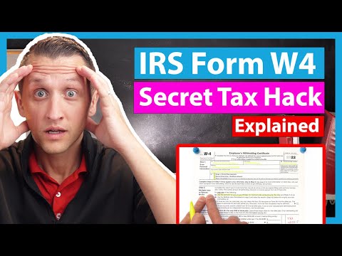 IRS Form W4 TAX ADJUSTMENT