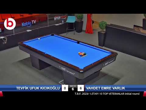 TEVFİK UFUK KICIKOĞLU & VAHDET EMRE VARLIK Bilardo Maçı - 