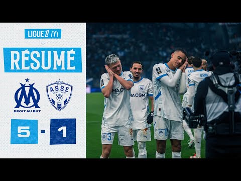 OM 5-1 Saint-Étienne : Le résumé du match