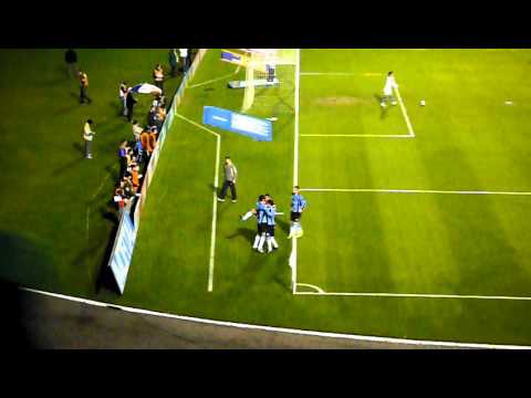 Grêmio 2x0 Goiás - 1.º gol William Magrão 15.08.2010