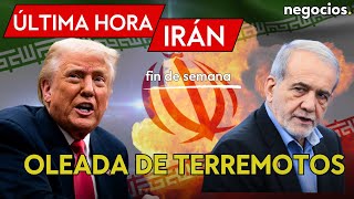 ÚLTIMA HORA IRÁN: Oleada de terremotos sospechosos, ataque con RPG a petroleros 
