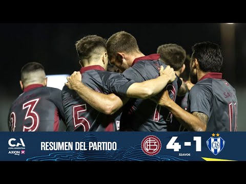 Round of 32: Lanús 4 - Sarmiento de La Banda 1
