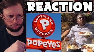 Gor's "Why Popeyes the BEST CHICKEN by Degenerocity" REACTION