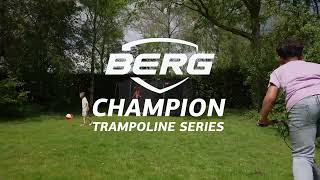 BERG Inground Champion 430 Grey + ochranná sieť Deluxe DLX XL