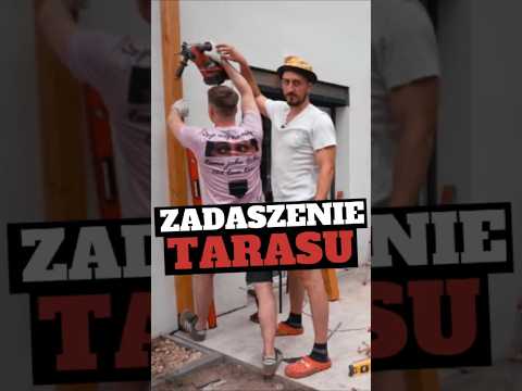 Zbudowaliśmy zadaszenie tarasu😅​