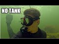 BATTERY POWERED DIVING - Nomad By BLU3 Diving System! Exploring a Plane Crash Underwater!
