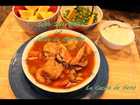 Como Hacer Caldo de Siete Mares o Caldo de Mariscos/Seafood Soup #mariscos #seafood #camarones #crab