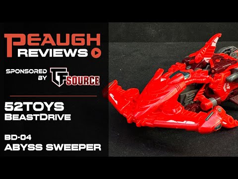 Video Review: 52Toys BeastDrive - BD-04 ABYSS SWEEPER
