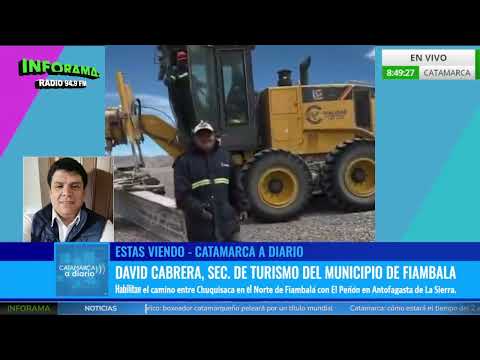 🎥 HABILITAN EL CAMINO ENTRE CHUQUISACA Y EL PEÑÓN EN ANTOFAGASTA DE LA SIERRA | DAVID CABRERA