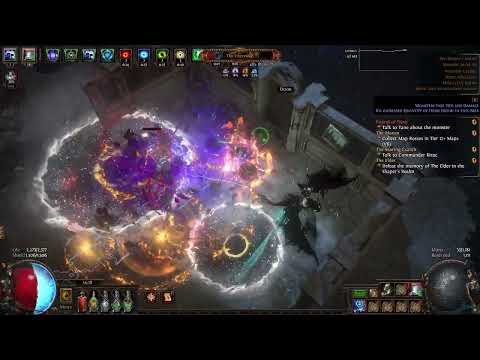 Path of Exile 3.22  EXPLOSIVE TRAP Uber Shaper