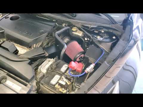 2017 Nissan Altima SR 2.5L With K&N intake