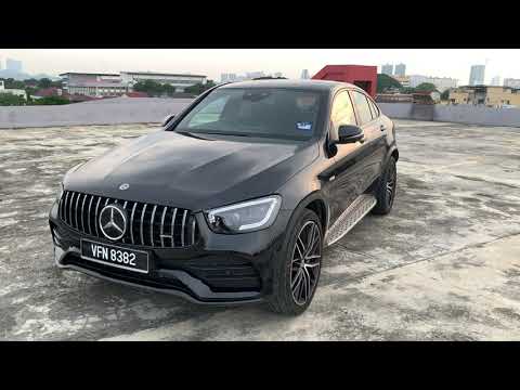 CAR ASMR | 2020 MERCEDES AMG GLC 43 COUPE 4MATIC | SIGHTS & SOUNDS