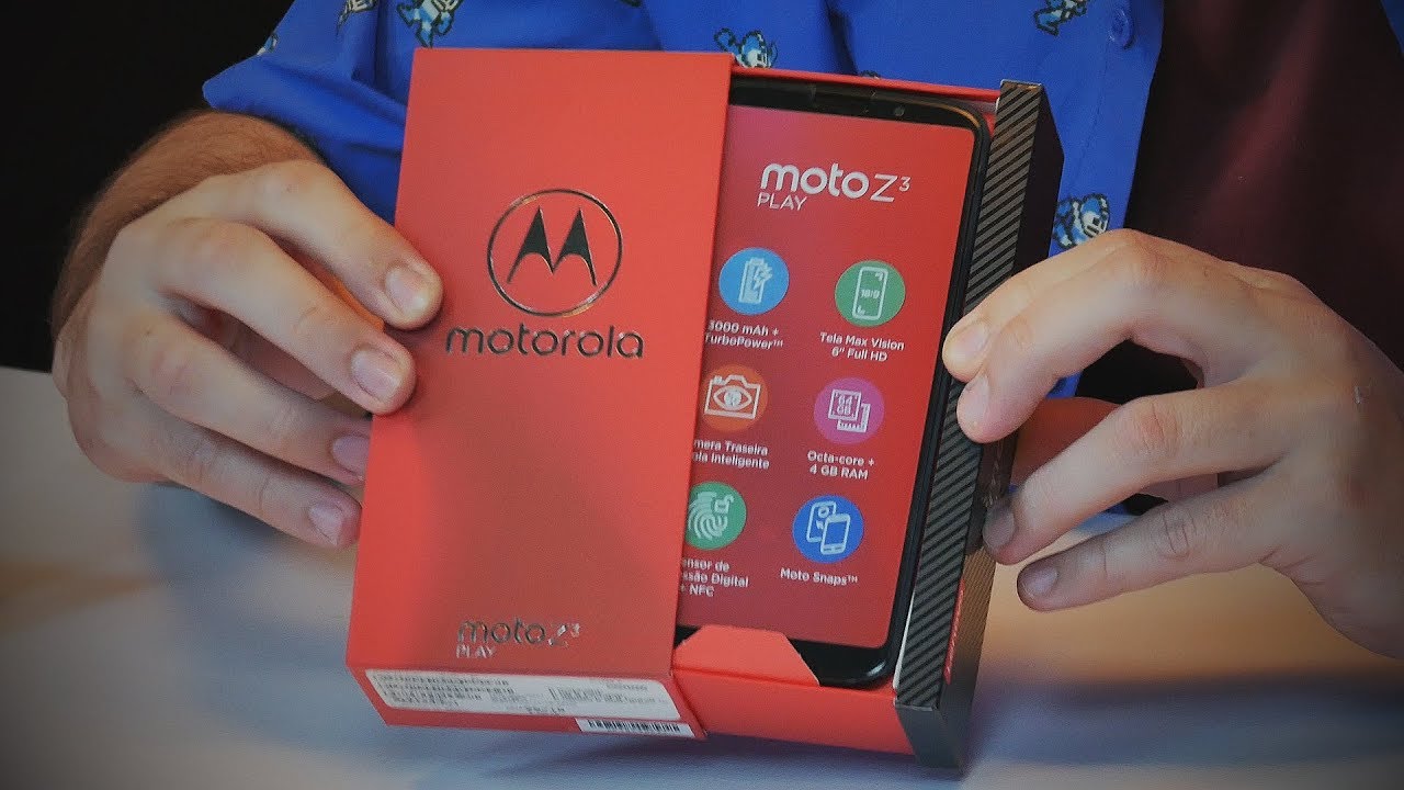 MOTO Z3 PLAY E SNAP DE TV DIGITAL!