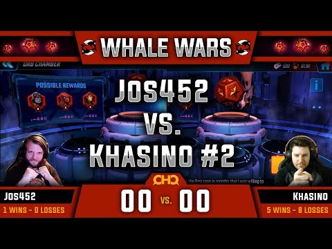 Whale Wars - Ep. 15 - Jos452 vs Khasino #2 (Sponsored by ClanHQ) - MARVEL Strike Force - MSF