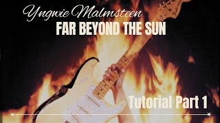 Download lagu Yngwie Malmsteen – Far Beyond the Sun | Slow Guitar Tutorial (Neo Classical Shred Lesson) mp3
