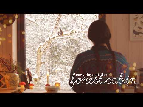 My Quiet Cabin Life - Cozy Baking, Forest Walks, Making Art in Norway
