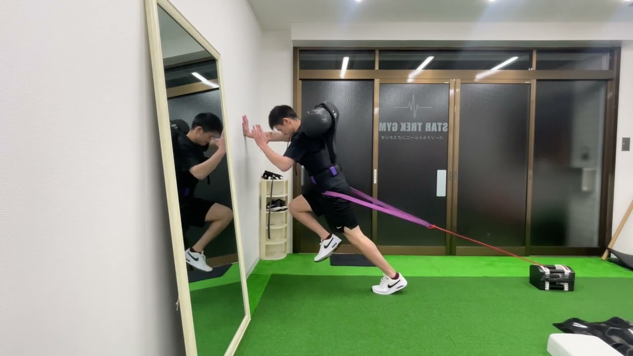 短距離ダッシュトレーニング