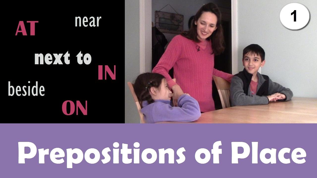 Using English Prepositions - Lesson 8: At, In, On, Between, Among - Part 1 (place)