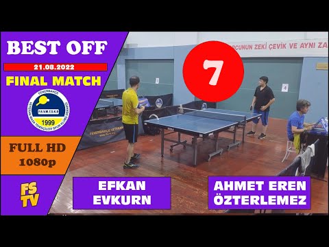 BEST OF VETERAN | AHMET EREN ÖZTERLEMEZ - EFKAN EVKURAN | QUARTER FINAL | FBVMTSKD | 21.08.2022