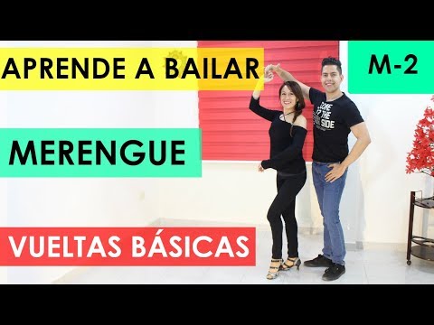 HOW TO DANCE MERENGUE - BASIC TURNS