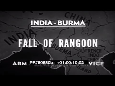 Combat Bulletin, No. 55 India - Burma Fall of Rangoon 80880b