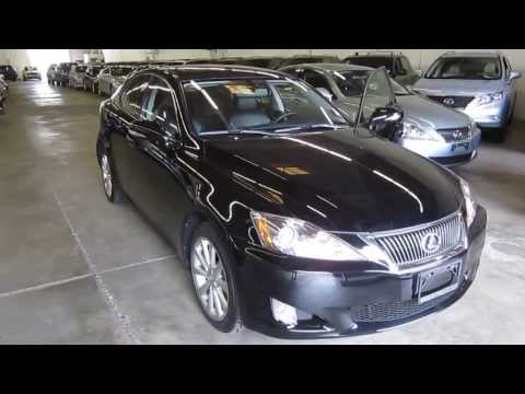 2010 Lexus IS250, Black - STOCK# 042724 - Walk around